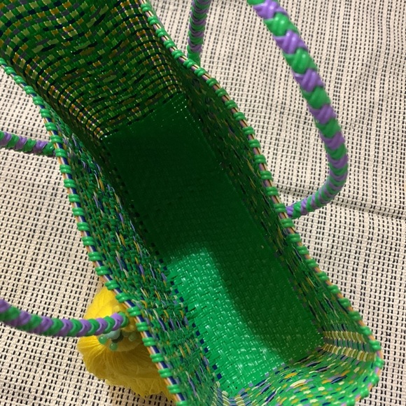 Mexican woven tote - Picture 2 of 5